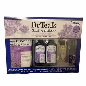 Dr. Teal’s Lavender 5-pc Bath Set